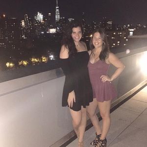 Black Off-The-Shoulder Dress